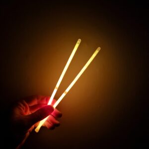Go Orange Glowsticks | 10-pack of Small Glow Sticks